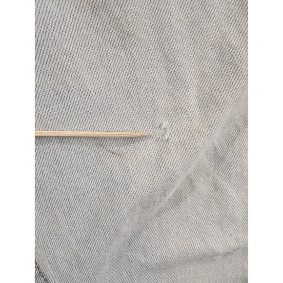 Vintage Levis 560 Jeans Mens 33x32 Light Wash Distressed Tapered Leg USA 90s Y2K - Picture 5 of 16